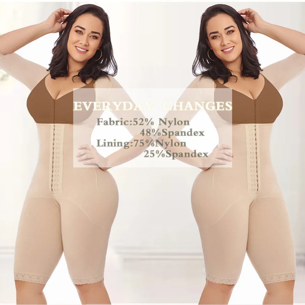 Post-Surgical Long One-Piece Cotton Girdle Postoperative recovery and improvement of body posture postpartum bodysuit