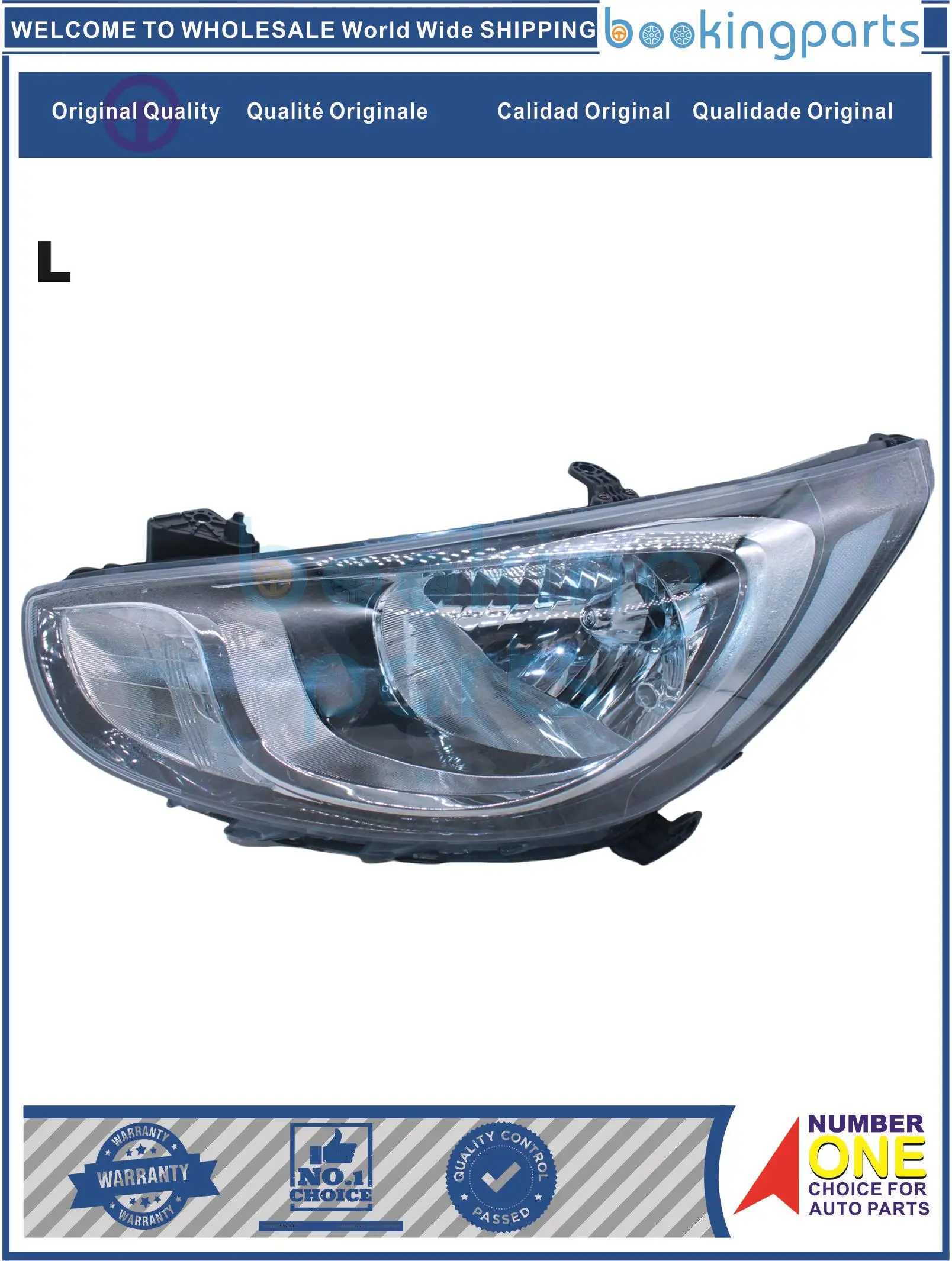 

HEA41653(L),221-1160MLDEM2,921011R040,L921011R040,921011R030 фара для HYUNDAI ACCENT RB 2012