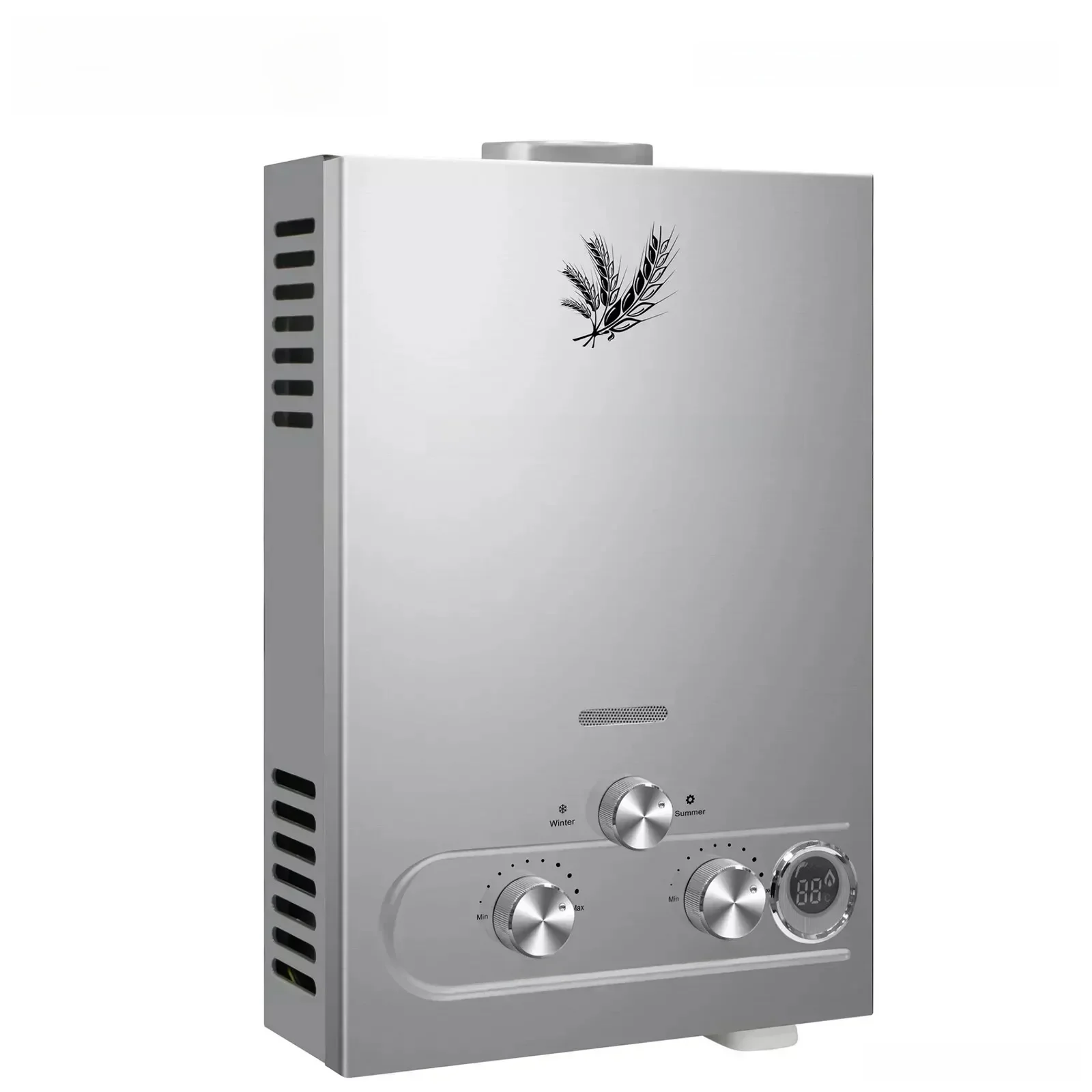VEVOR LPG Boiler 6L 8L 10L 12L 16L 18L Vloeibaar Petroleum Gas Propaan Butaan Rvs Tankless Boiler - afbeelding 2