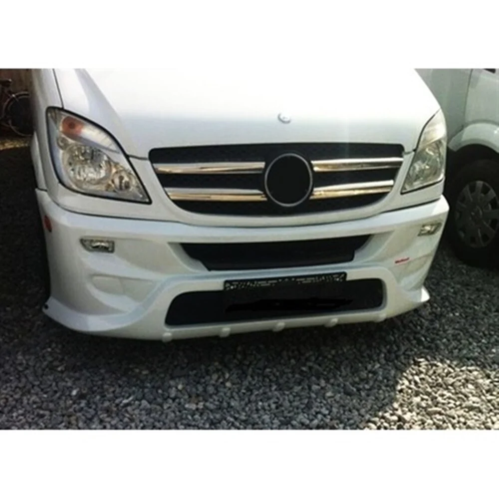 For Chrome front grille Mercedes Sprinter W906 4 pieces. Between 2006-2014. Stainless steel. A quality. Modified design