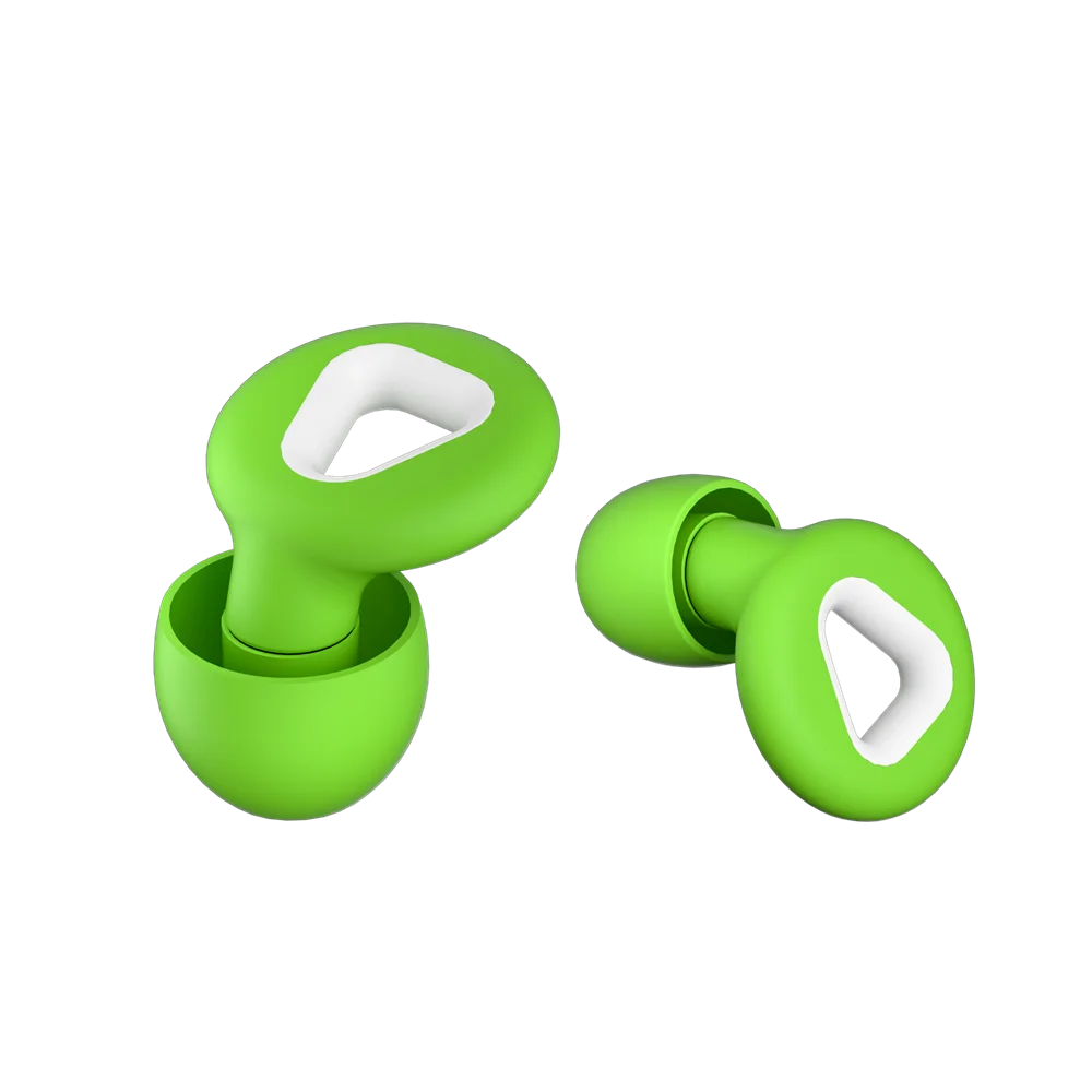 WOO 30DB Anti-Noise Earplug Reusable Soft Silicone Ear Plugs For Helping To Improve Sleep And Reduction Snore Sound