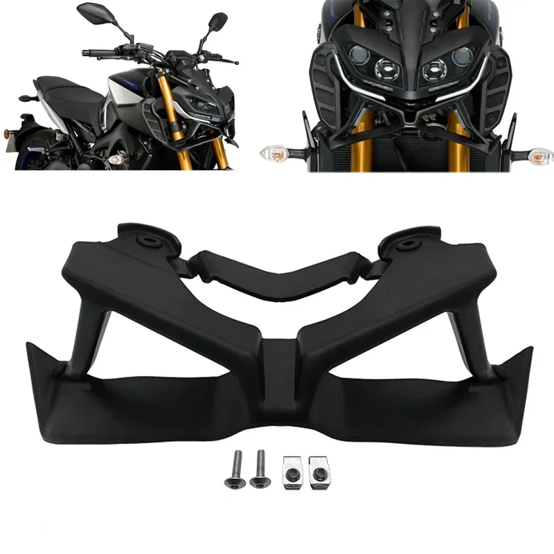 Voor Yamaha MT-09 MT09 SP 2017-2020 2019 Motorfiets Downforce Naked Frontale Spoilers Winglet Aerodynamische Vleugel Voorspoiler Kit - afbeelding 2