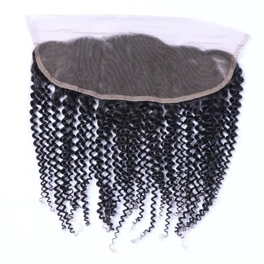 Curly 13x4 Lace Frontal Closure Body Wave Frontal Transparent Lace