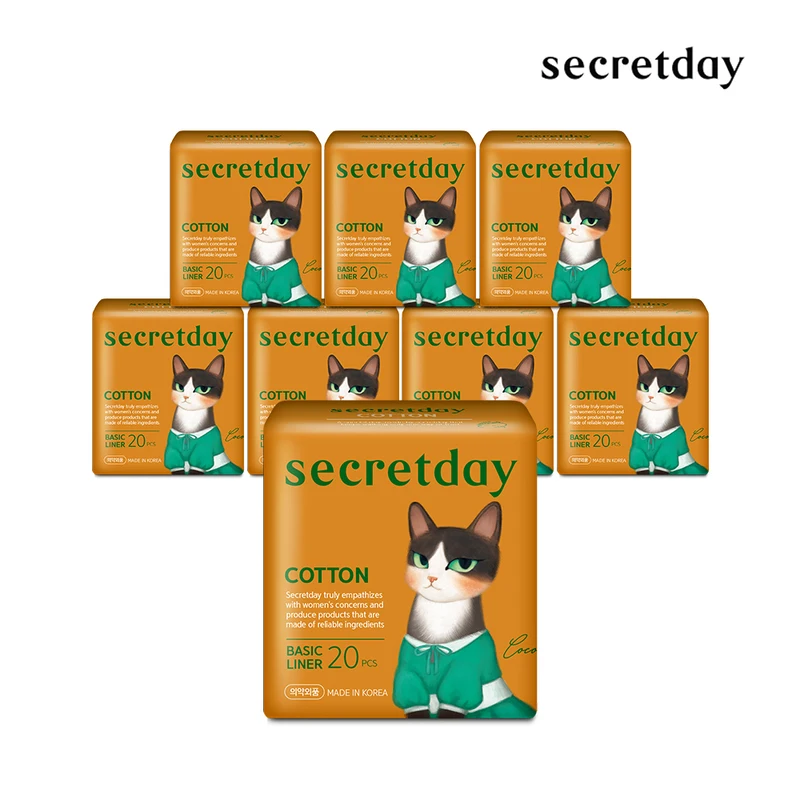 [Secret Day] Cotton sanitary representatives special composition + medium or wearing overnight