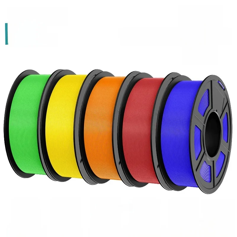 SUNLU Mix-Color 5Roll PLA/PLA PLUS 2.0 Filament 1.75mm 1kg Spool (2.2lbs) Neatly Wound Filament Pasuje do większości drukarek FDM — zdjęcie produktu 7