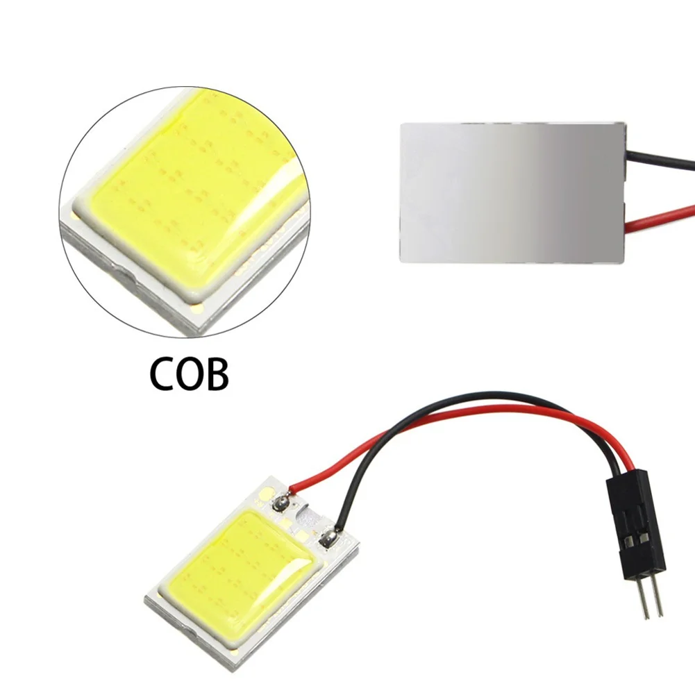 2~10PCS Car Interior Accessories 18/24/48 SMD T10 4W 12V COB Car Interior Panel LED Lights Lamp Bulb Car Dome Light Car Panel