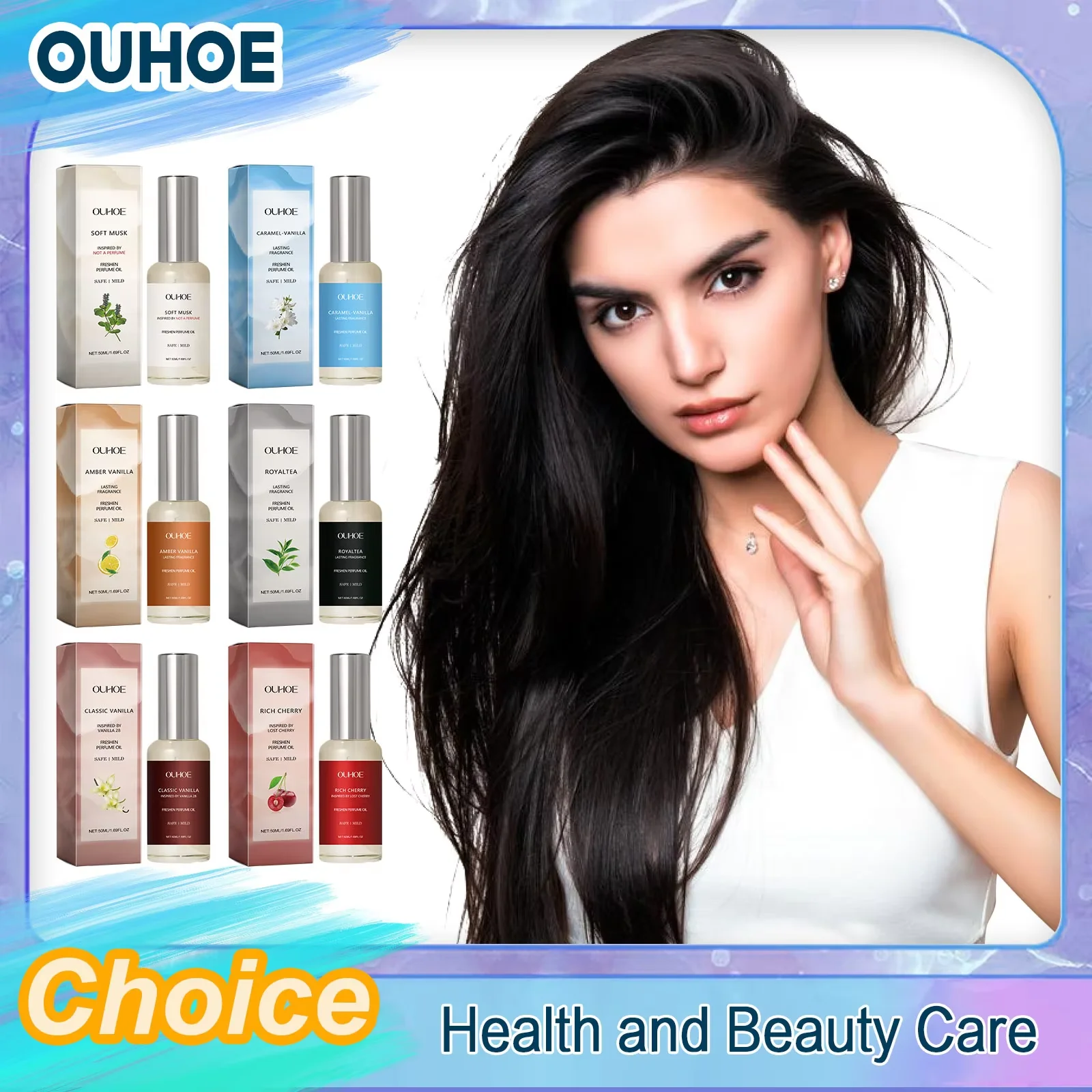 عطر زيتي عطر يدوم طويلاً يؤرخ المسك الكرز الفانيليا الأزهار الكرمل رائحة الطبيعية المحمولة المعززة الفيرومونات العطور #1