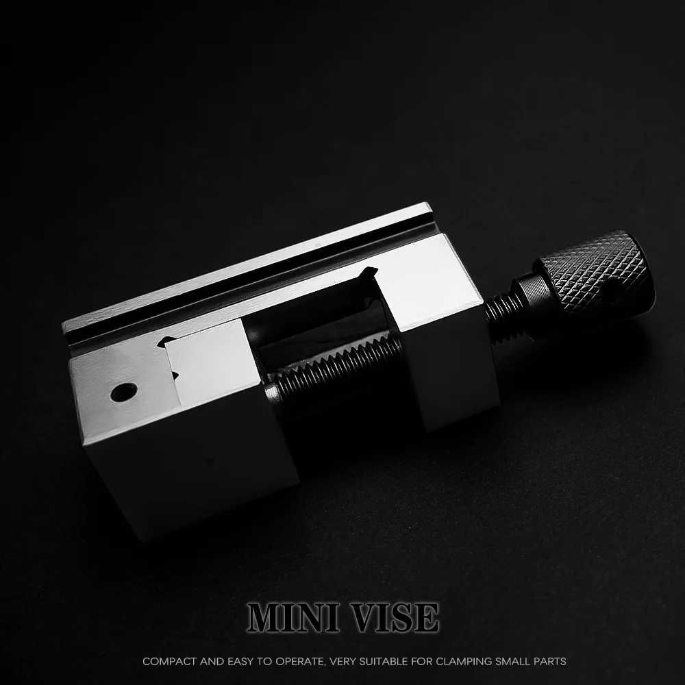 Hand tools Mini vise 1/1.3/1.5 inches Hardness 58~64°, suitable for Model making, Micro Workpiece Clamping, Flexible Operation