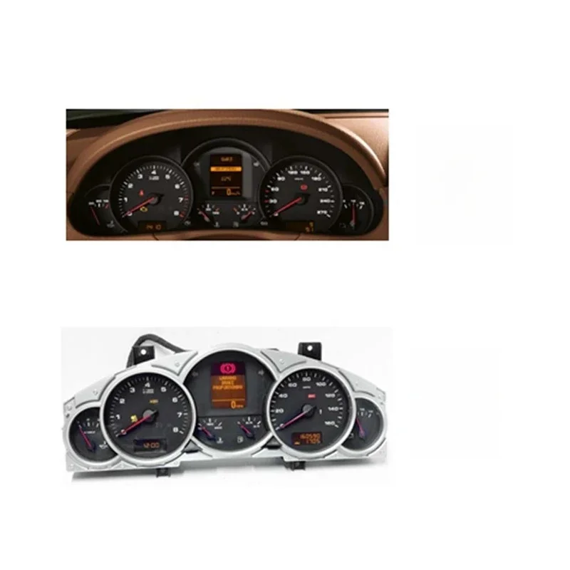 Przyrząd samochodowy wyświetlacz LCD 7 l6920970d do Touareg Porsche Cayenne S GTS 955 2003-2010 części ekranu prędkościomierza klastra — zdjęcie 2