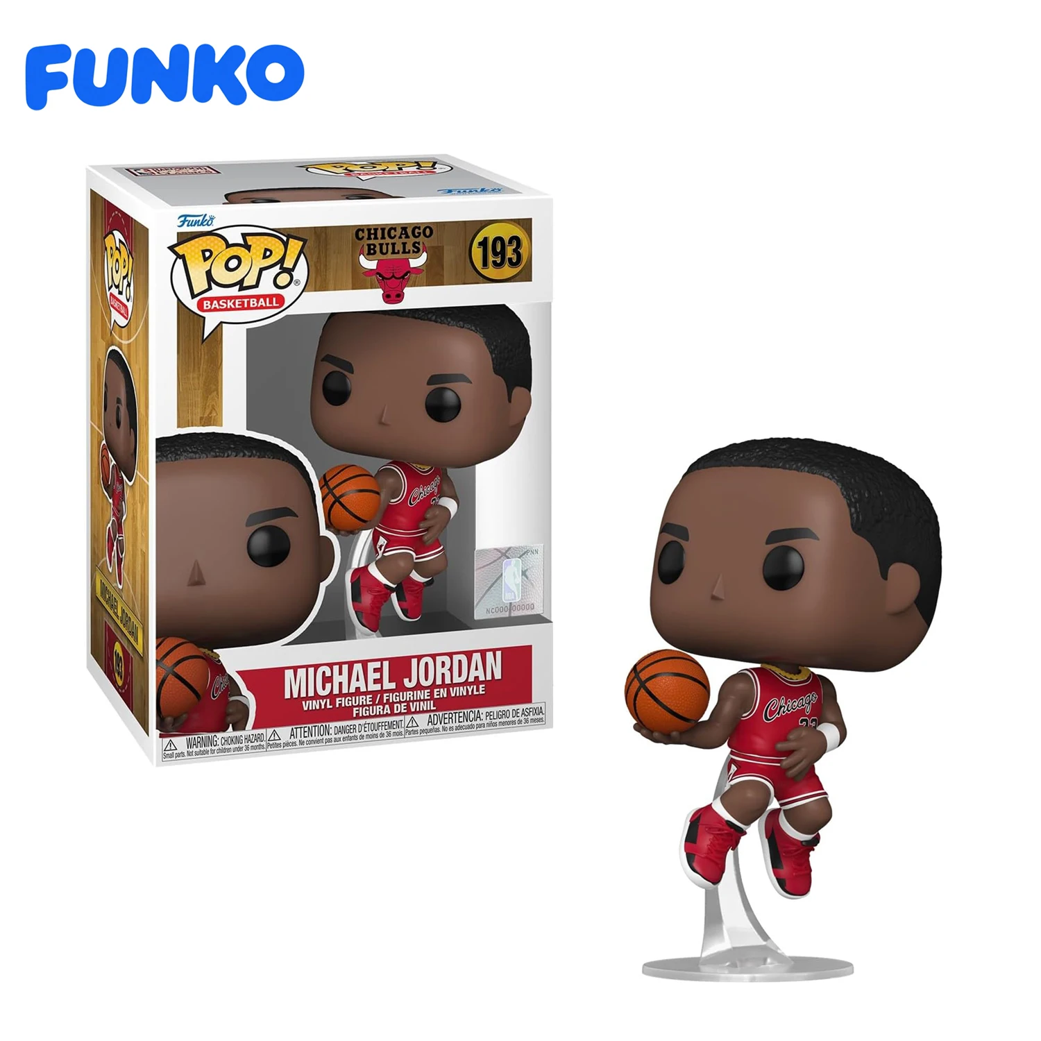 Funko POP NBA: Chicago Bulls - Michael Jordan - Figura Coleccionable de Vinilo - Idea de Regalo - Producto Oficial