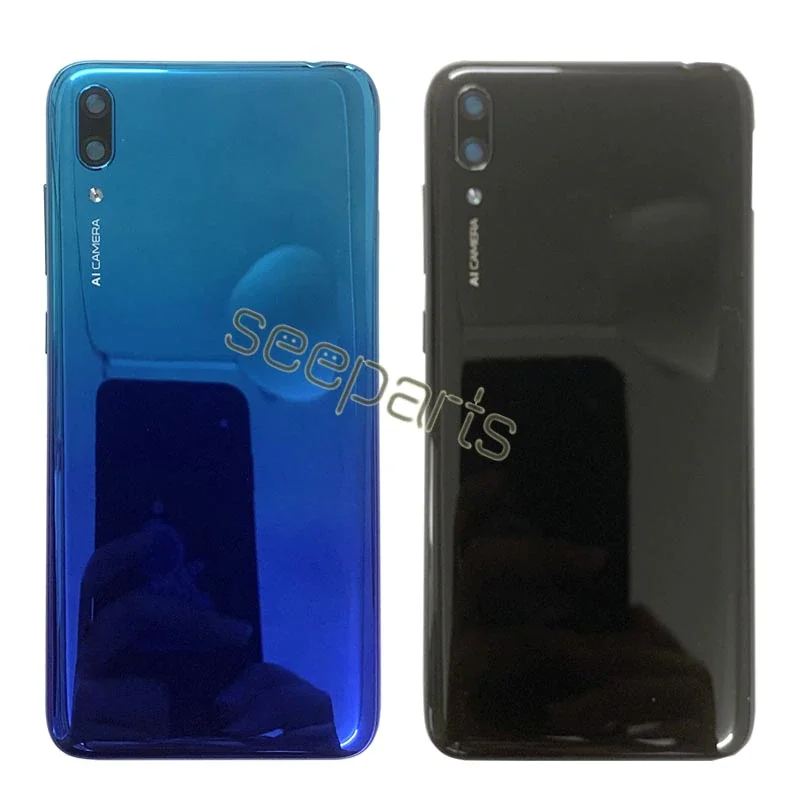 New Cover For Huawei Y7 2019 Y7 Pro 2019 Y7 Prime 2019 Back Battery Cover Rear Housing Y7 2019 Case Y7 Pro 2019 Battery Cover