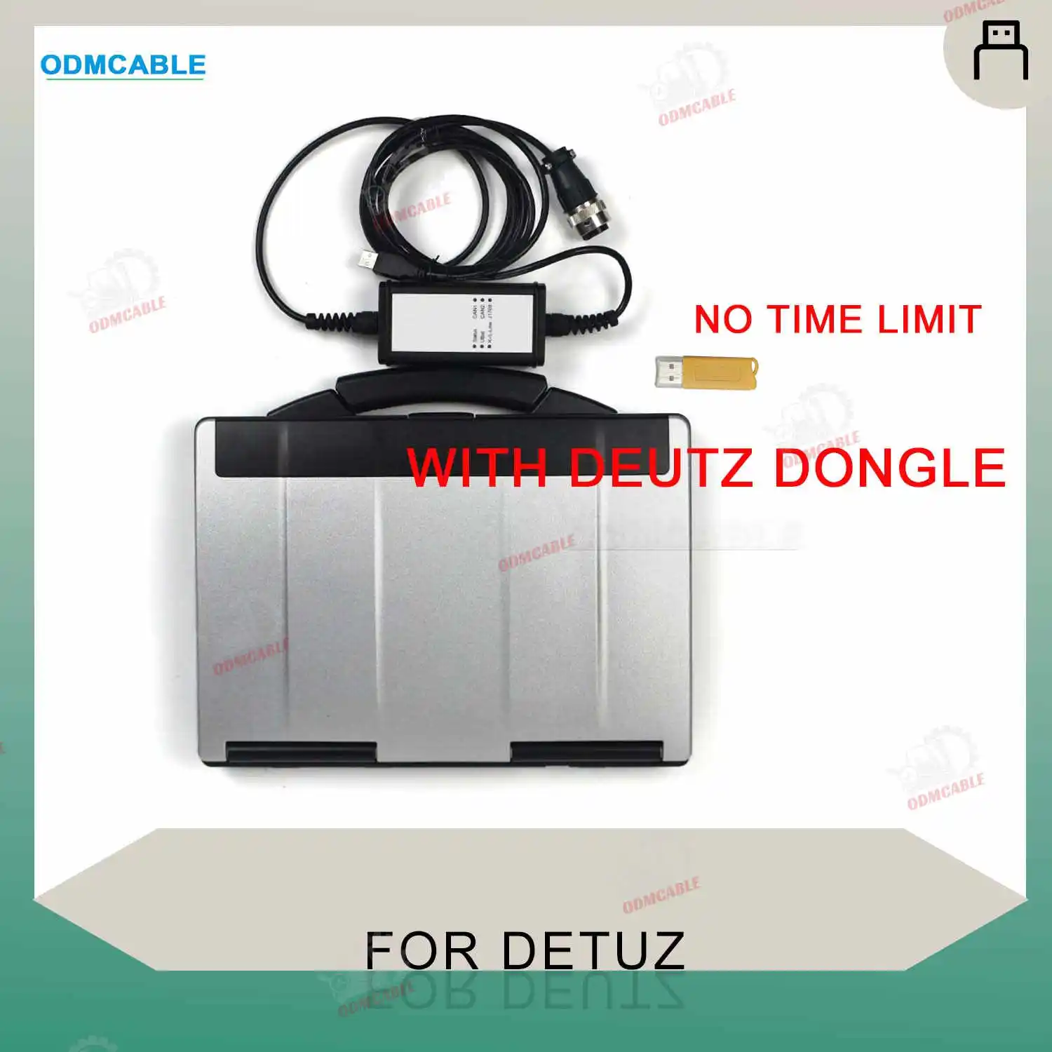 

cf53 laptop for deutz decom serdia 2023 diagnostic tool truck diagnostic and programming tool kit with usb dongle