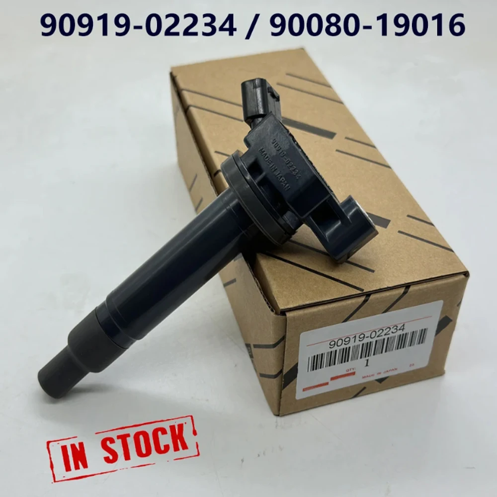 

NEW 90919-02234 90080-19016 Ignition Coil 673-1301 For Toyotaa Sienna Highlander Camry Lexuss ES300 RX300 RX400h