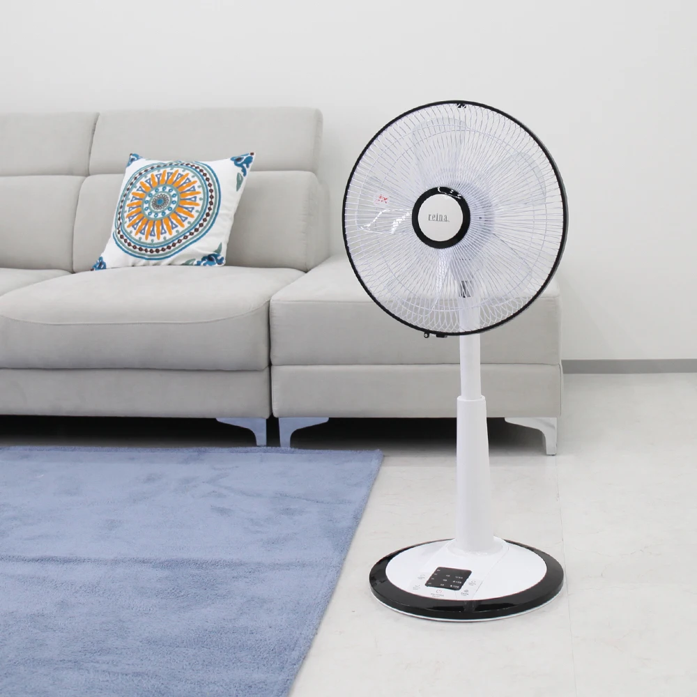 مروحة Reina Rf-R1485Ls للتحكم عن بعد، لمسة قدم ثابتة لمتوافقة مع مكتب غرفة المعيشة المنزلية