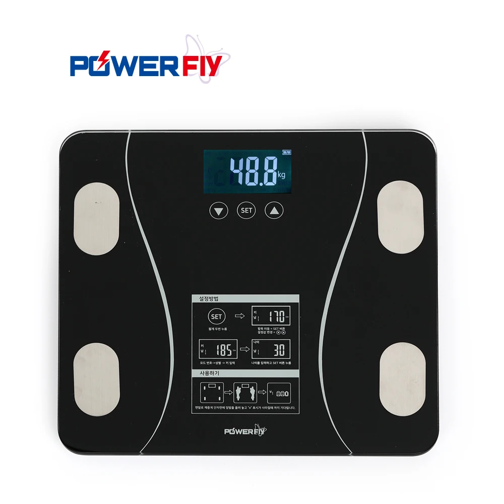 Power fly SH-S1 smart body fat digital body weight