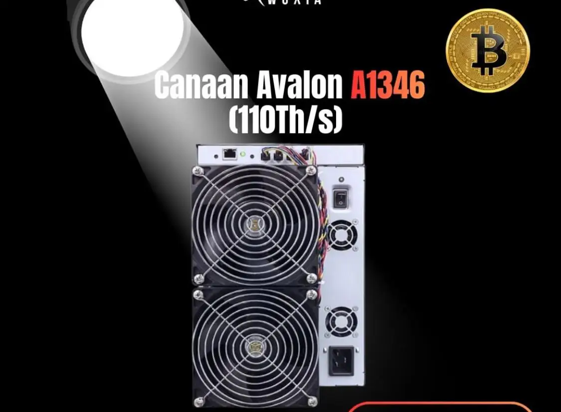 

Майнер Canaan Avalon 1346C 120T 3350W, машина для майнинга ASIC, биткойн-майнер