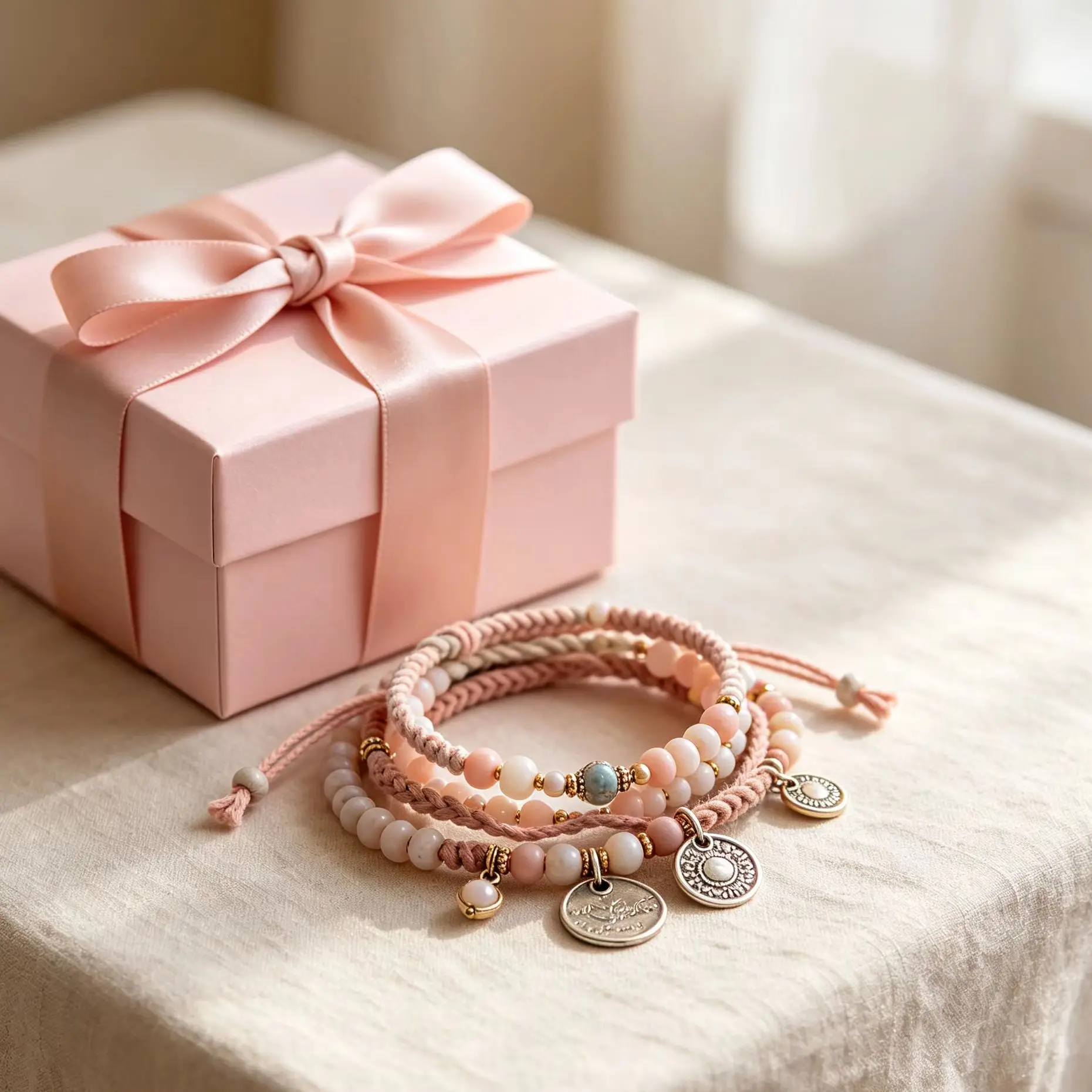 Random Style Bracelet Mystery Box Aesthetic Stack Jewelry Surprise Blind Gift For Birthday