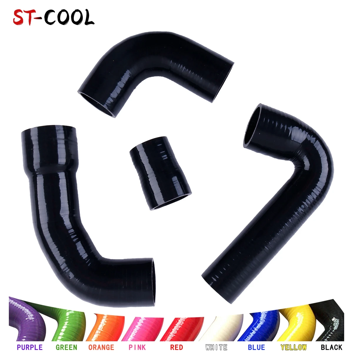 

For Fiat Uno Turbo I.E 1.4 MK2 1989-1995 1990 1991 1992 1993 1994 Intercooler Silicone Hoses Pipe Tube Kit 10 Colors