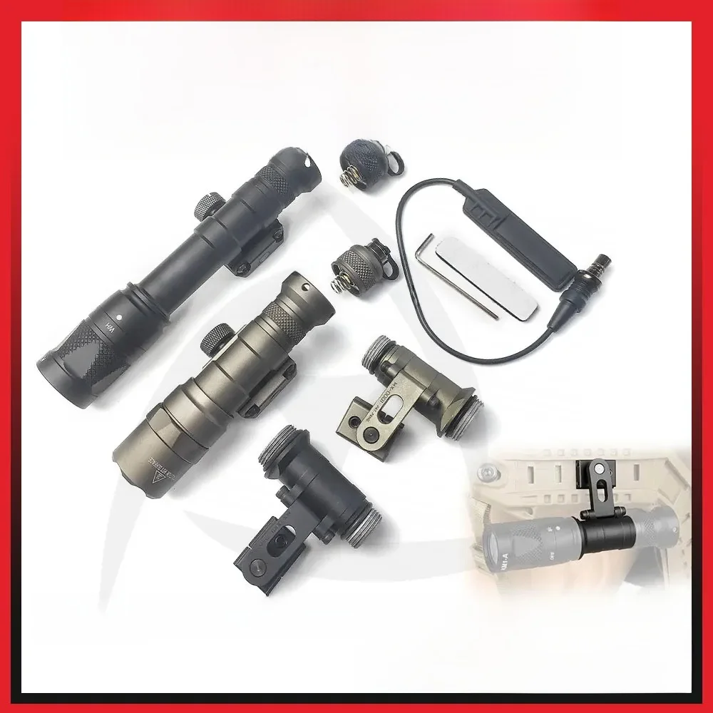 DulSS MAX-Support d'éclairage pour casque avec lampe de poche, M300V, IR, M600V, IR, M300B, M300C, M600B, SOTAC GEAR