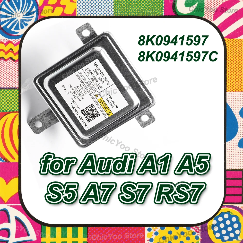 

Балласт блока управления ксеновыми фарами 8K0941597 8K0941597C для Audi A1 A5 S5 A7 S7 RS7