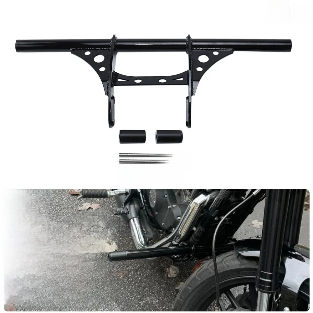 Osłona silnika Highway Crash Bar pasuje do Harley Sportster 2004-2022 Iron 883 XL 1200 Roadster XL883N SuperLow XL883 XL1200 XR1200 — zdjęcie 2