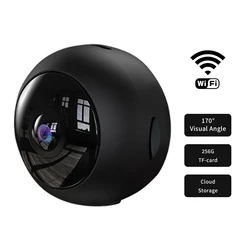 8x Zoom 170° Fisheye WiFi Camera Smart security Full HD1080P Panoramic Night Vision Motion Detection Home Security Camera