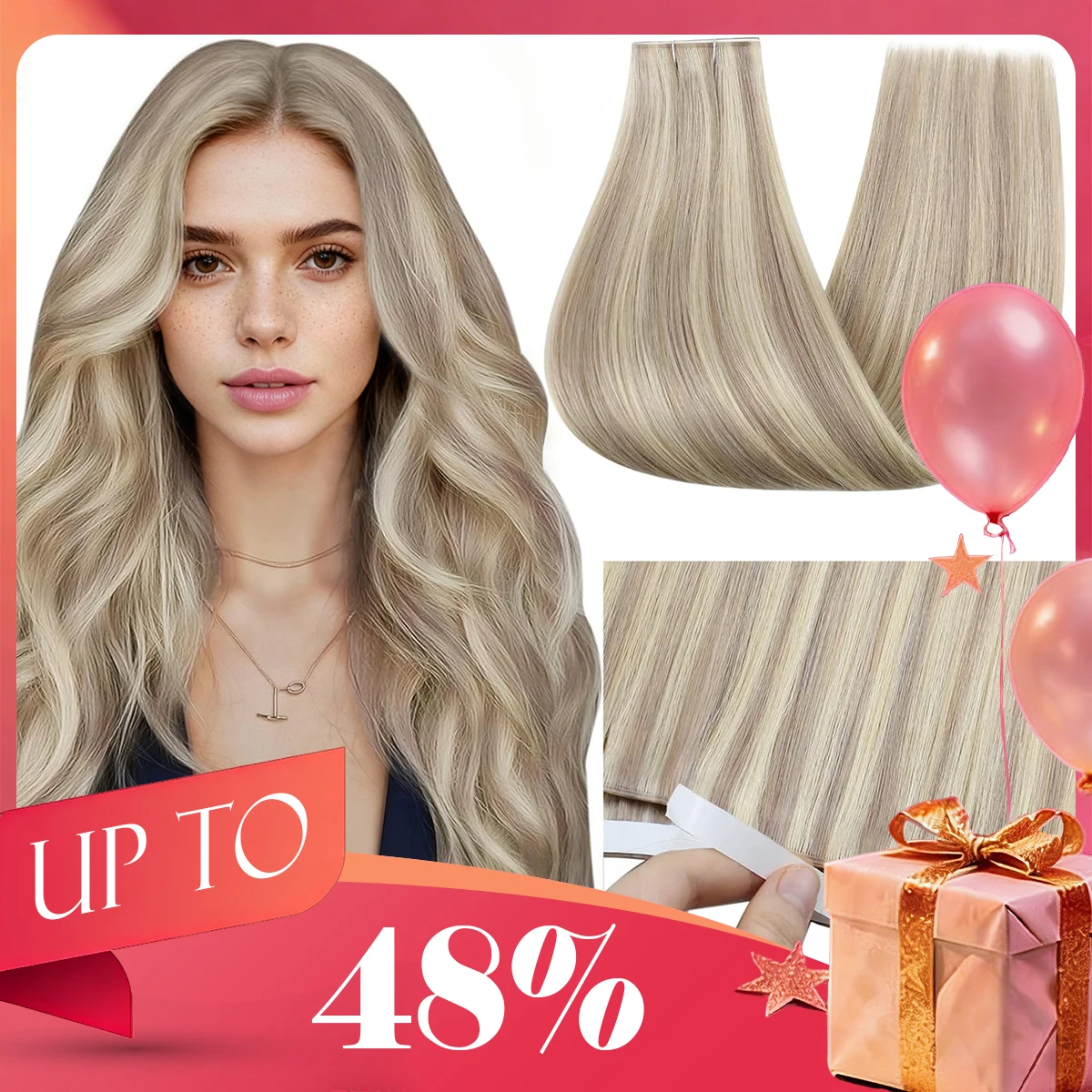 [new]-ugeat-remy-tape-in-extensions-genius-human-hair-weft-pu-tape-in-hair-extensions-one-piece-for-daily-office-look-50g