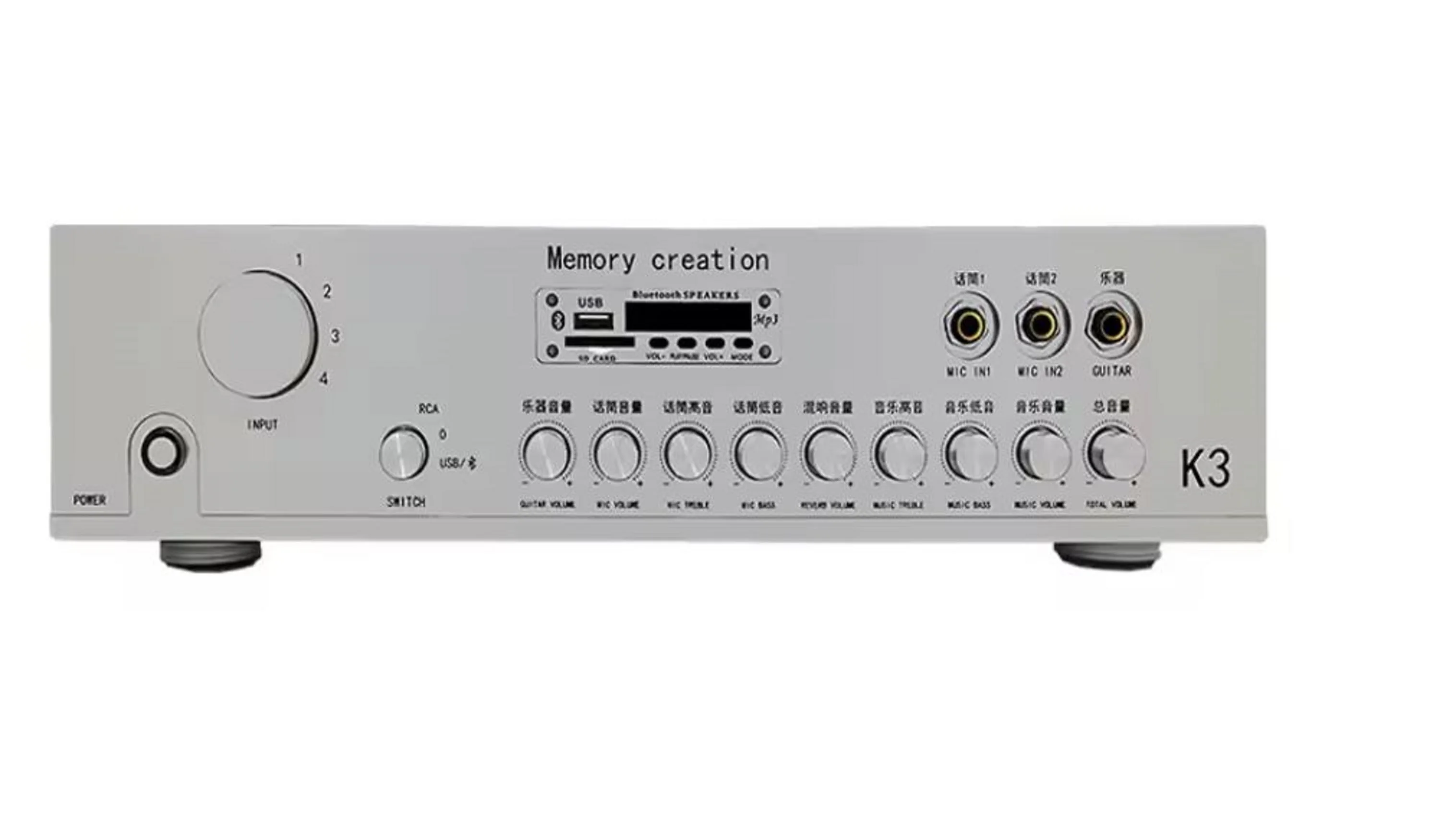 Home Bluetooth Professional Karaoke Sound Audiophile Amplifier High-power 800W Amplifier