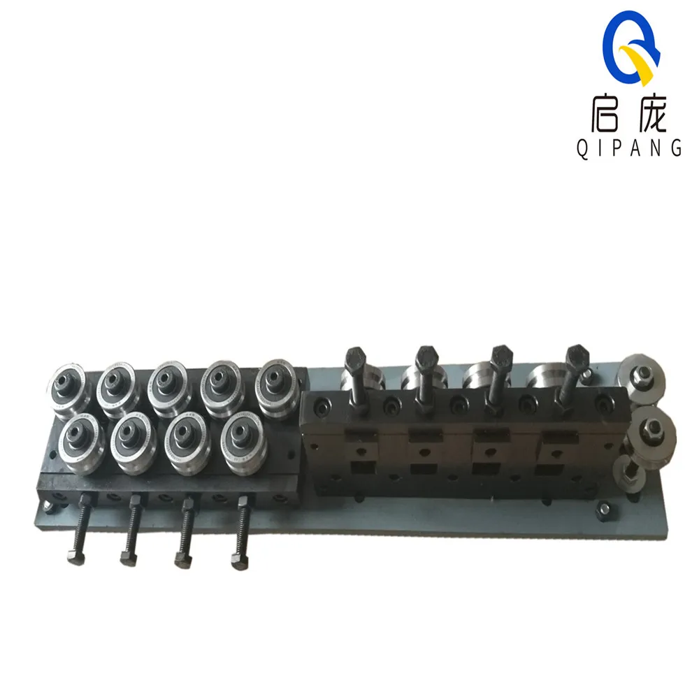 

Qipang φ 42 mm 18/22/26 Rounds Stainless Steel / Pipe 3 - 7 mm V-groove 3-12mm U-groove Wire / Pipe Straightening Machine