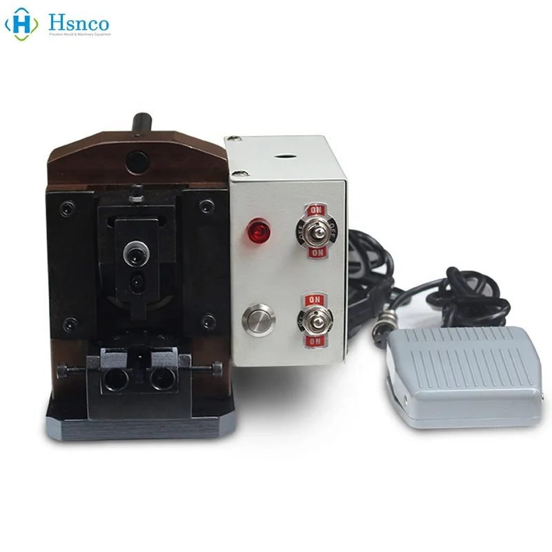 HS-RJ45 Internet lan port cable RJ45 RJ11 RJ12 Connector Crystal Head Terminal Semi Automatic Crimping Machine