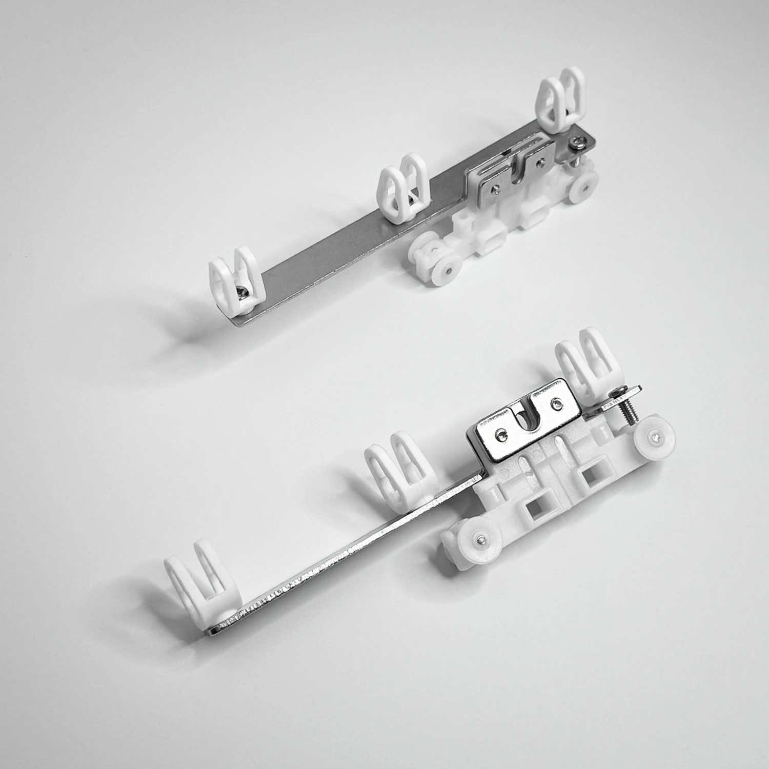 Trietex-portador de cortina abierto individual para cortina plegable ondulada eléctrica, polea principal unidireccional, accesorios de cortina de onda inteligente