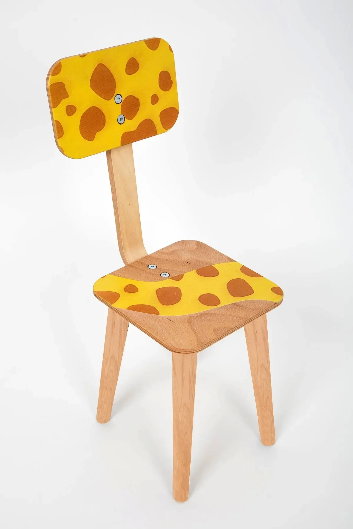 Wooden Giraffe Engin Children\'s Table Chair Set Activity Table Children\'s Game Table Study Table