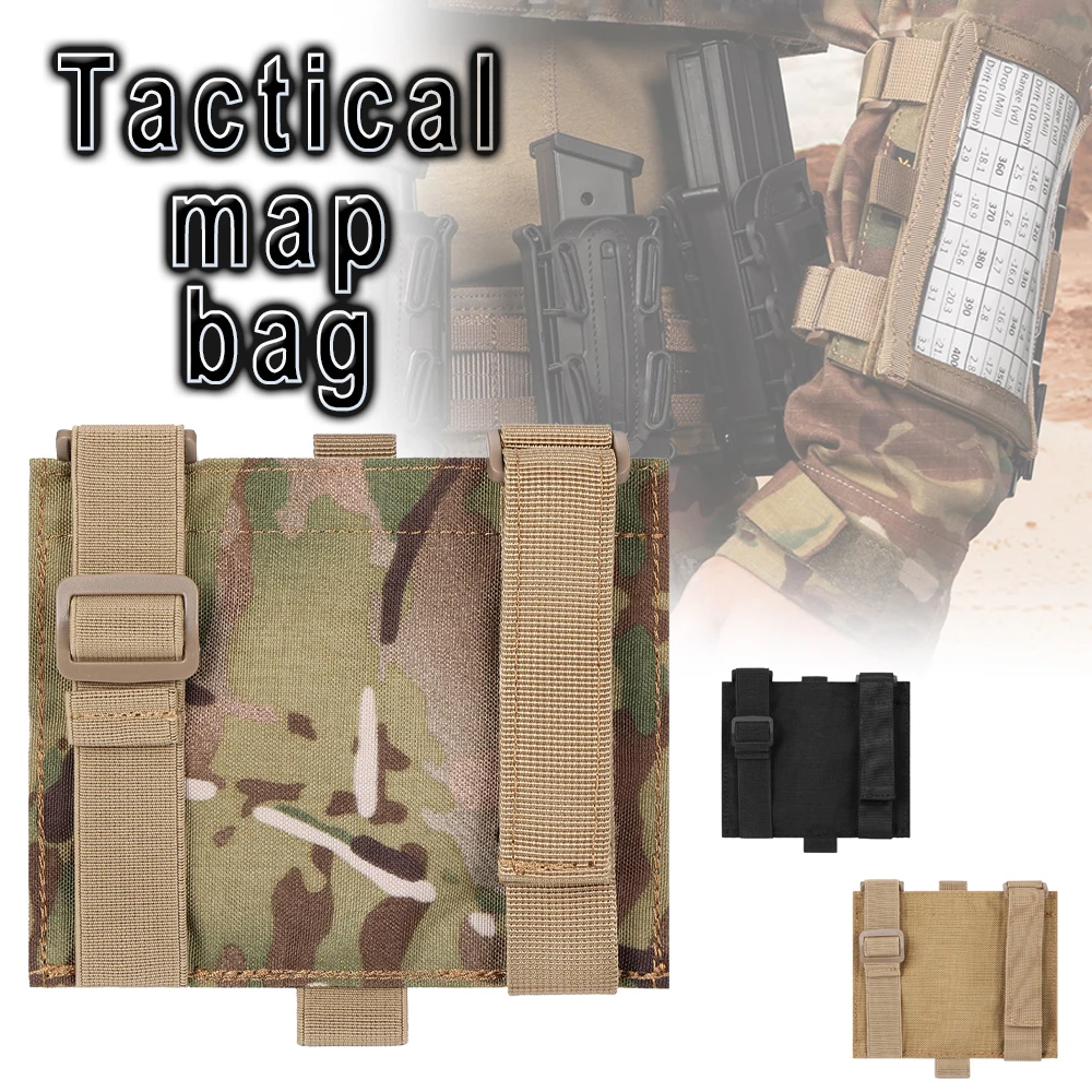 

Tactical Map Bag Armband Sleeve Storage Kit camping hiking Folding Tool Map Pouch for Shooting Rescue Surveillance Measurements
