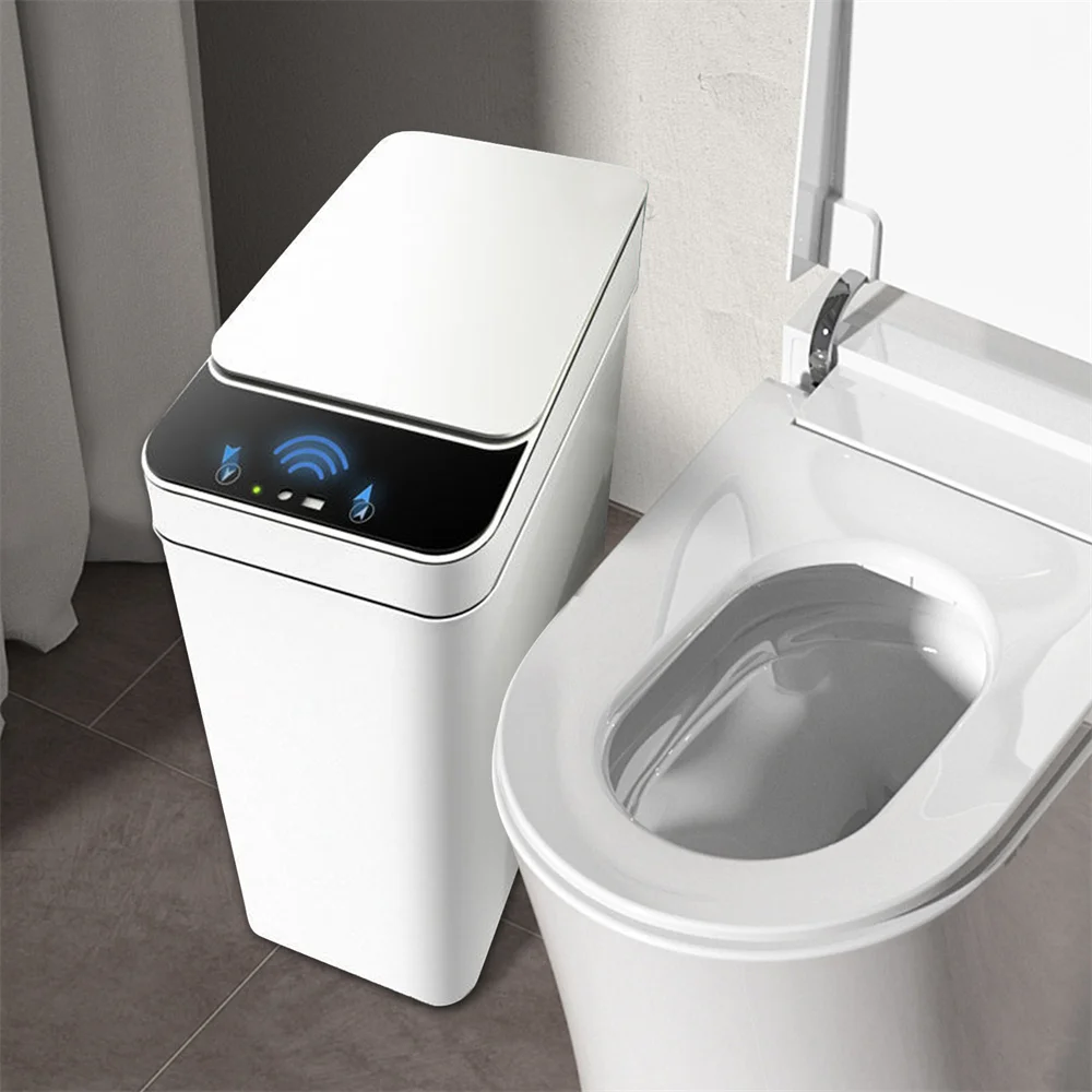 Smart trashy Can Automatic sense Garbage Can For Bathroom Kitchen garage Cube Living Room Recycle Bins Home Accessories