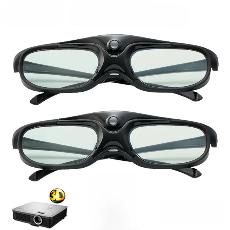 2PCS 3D Gläser Aktive Shutter 96-144HZ für BenQ Acer X118H P1502 X1123H H6517ABD H65108D Optoma JmGo V8 XGIMI Projektor