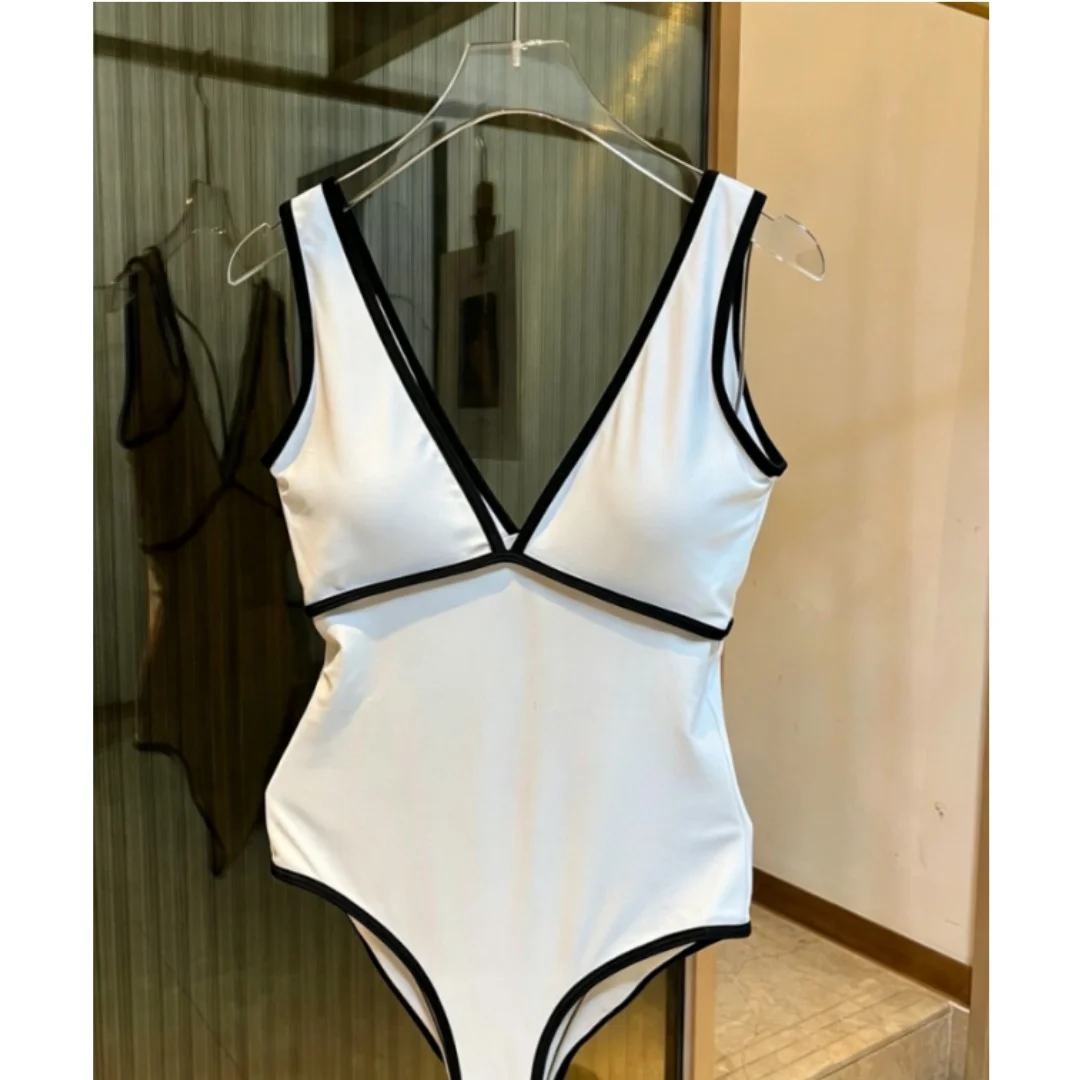 Summer New Style Women's Sexy Backless Fitted One-piece Swimming Suit
