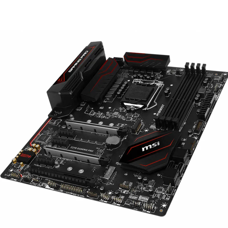 Imagem -03 - Placa-mãe Msi-z270 Gaming Pro Lga 1151 Ddr4 Usb 3.1 Hdmi Dvi 64gb Desktop Atx Mainboard