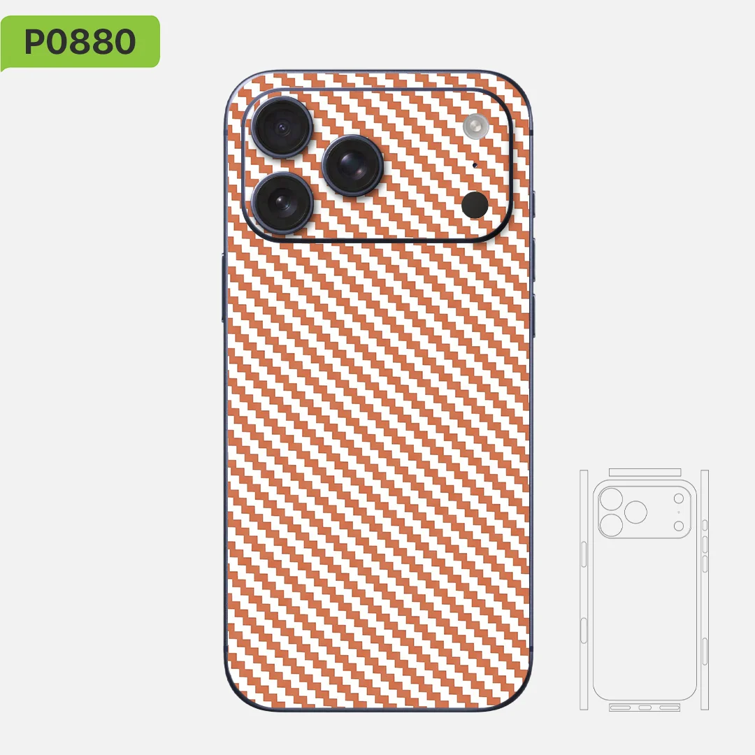 

Премиальная виниловая пленка для моделей iPhone, коллекция Carbon Fiber от Nexa Skin, IP010, для iPhone 17, 16, 15, 14, 13