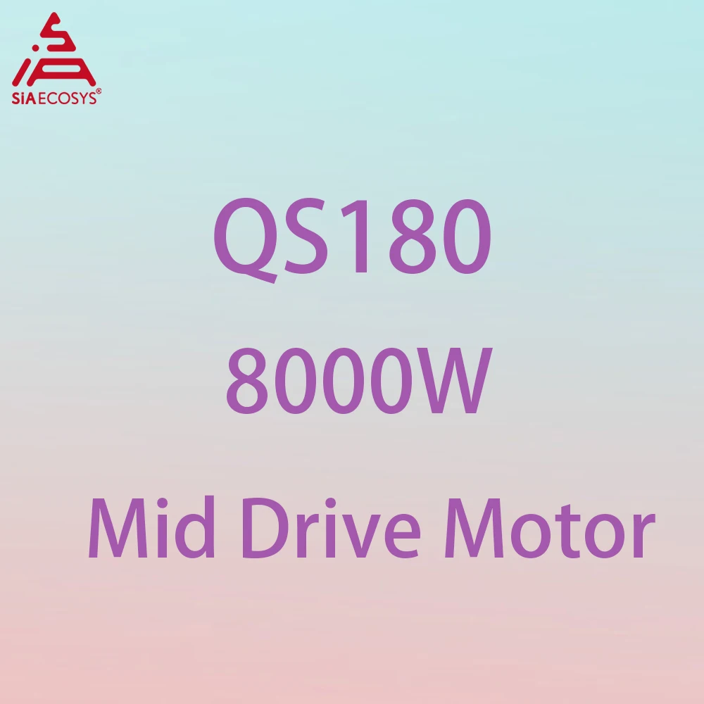 

QS MOTOR QS180 8000W 90H 72V 110KPH Mid Drive Motor For Offroad Adult Electric Motorcycle