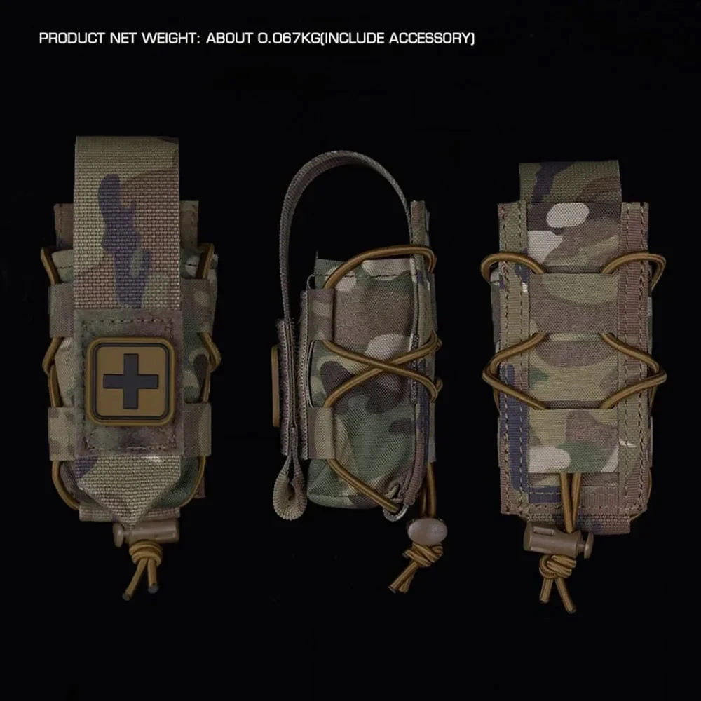 Bolsa de torniquete Universal táctica, soporte de torniquete MOLLE, equipo de supervivencia, bolsa de almacenamiento de artículos de primeros auxilios para acampar al aire libre