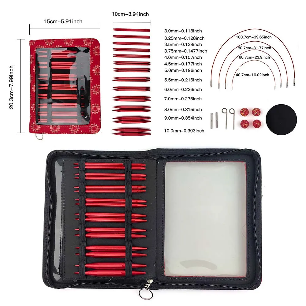 

26 шт. сменные спицы, инструменты для рукоделия, швейные наборы 3,0-10,0 мм, набор крючков для вязания, тканая пряжа, принадлежности для рукоделия