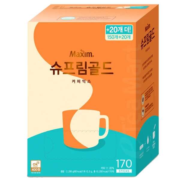 맥심 슈프림골드 커피믹스 170T