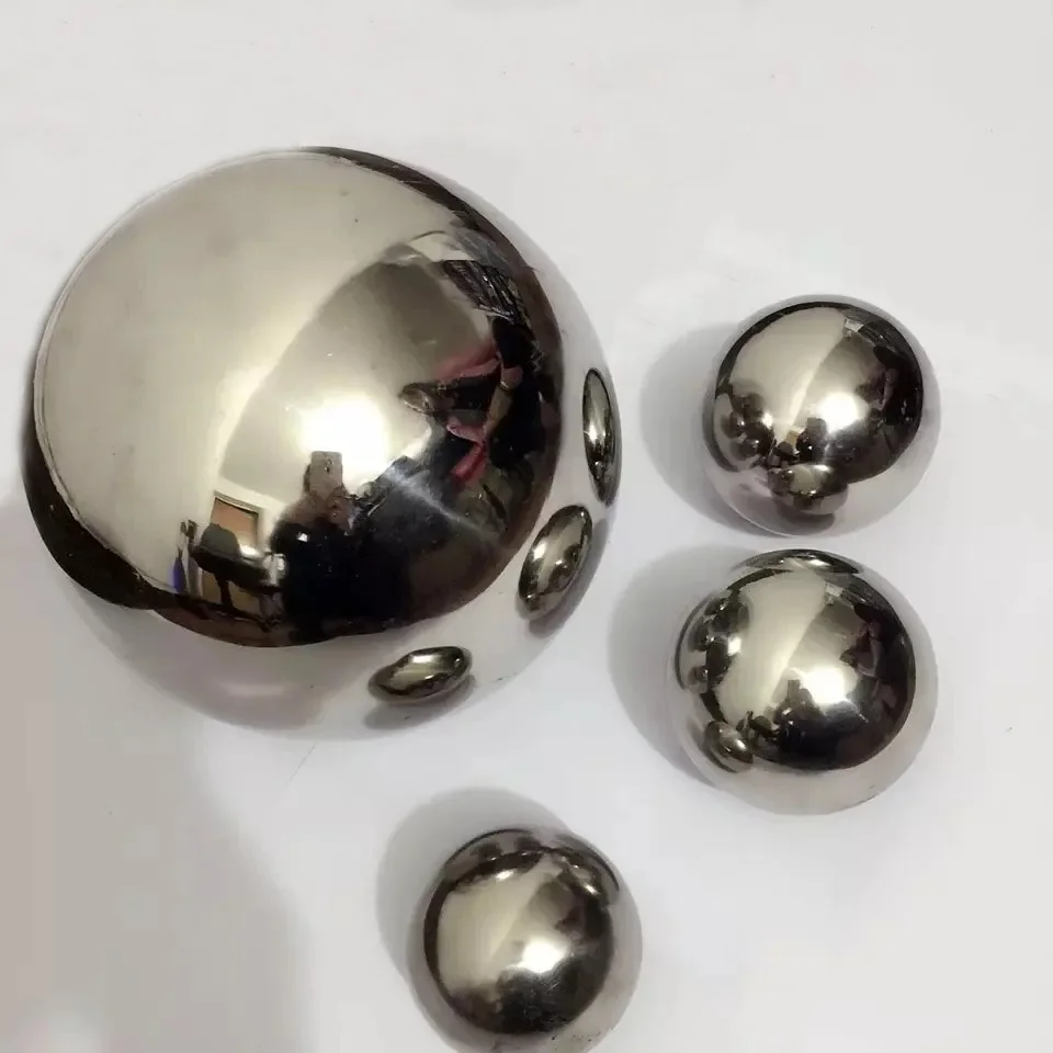 Pływające kulki 304 ze stali nierdzewnej pływające kulki o średnicy 50mm 60mm 65mm 70mm — zdjęcie 2