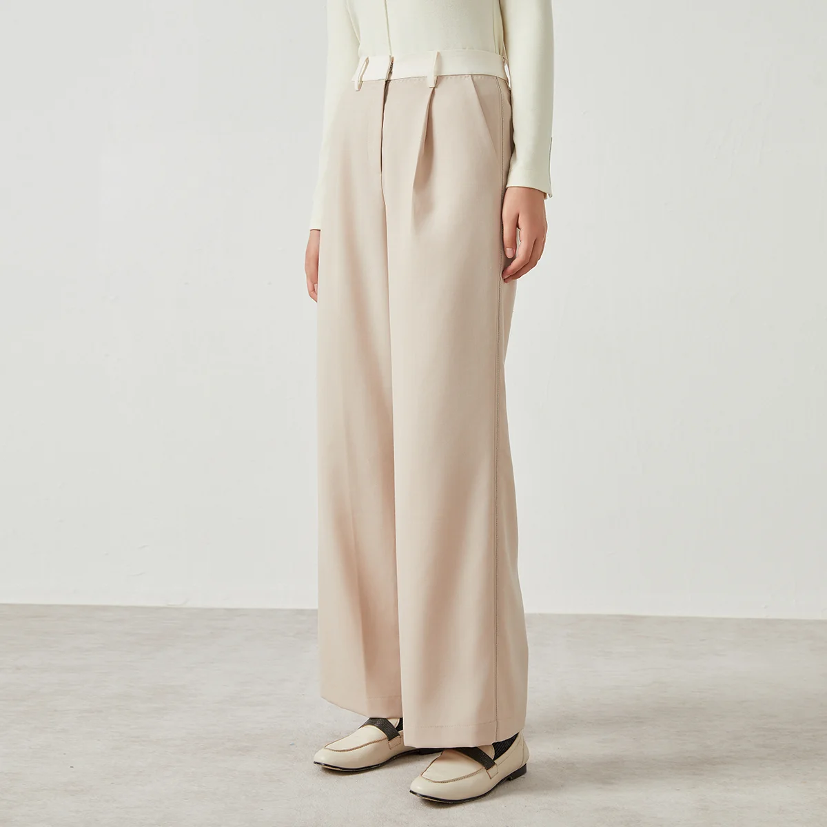 K2546W Kadın Geniş Paça Pantol - Tailored Trouser Wide incelemesi ve fiyatı