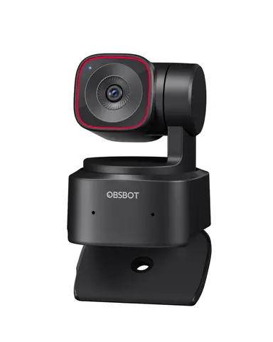 OBSBOT Tiny 2 Lite 4K Webcam for PC, AI Tracking PTZ Streaming Camera with 1/2" Sensor, Gesture Control, 60 FPS, HDR, Microphone