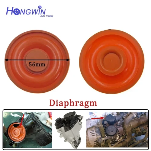Imagen 1 del producto Diafragma separador de filtro de aceite de caja de ventilación de motor PCV para Volvo C30 C70 S40 S60 S80 V50 2,5 T B5254T4 30684381 30788494   p0171