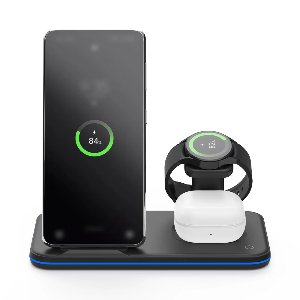 3IN1 fast charging wireless charger for Apple Watch 