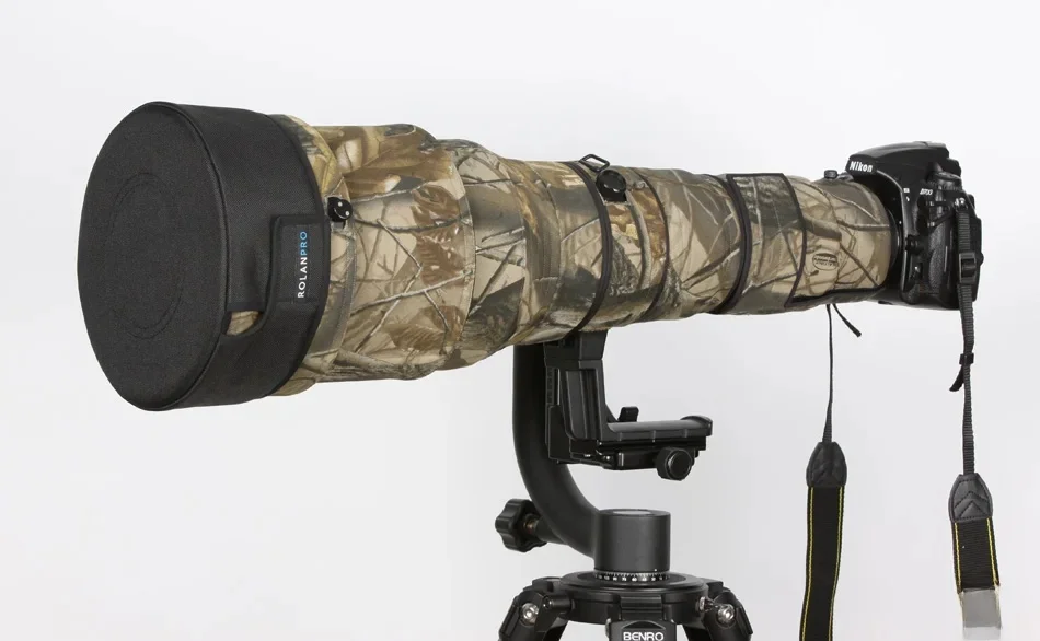 ROLANPRO SLR Osłona obiektywu do Canon RF200-800 RF100-300 RF100-500 800mm 600mm 500mm 300mm Kurtka Krótki teleobiektyw Osłona Gairuolan — zdjęcie 2