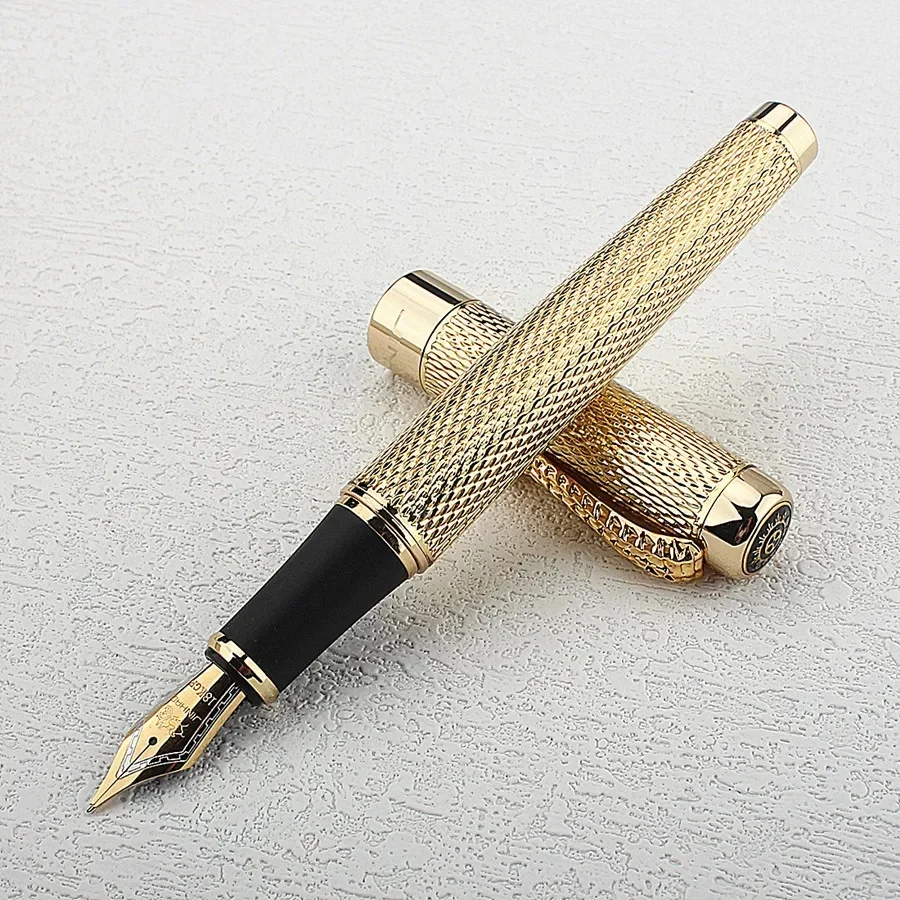 Pióro wieczne Jinhao 1200, smok, złoty klips, stalówka EF/F, biuro, biznes, kreatywny prezent, długopis, artykuły papiernicze — zdjęcie produktu 7