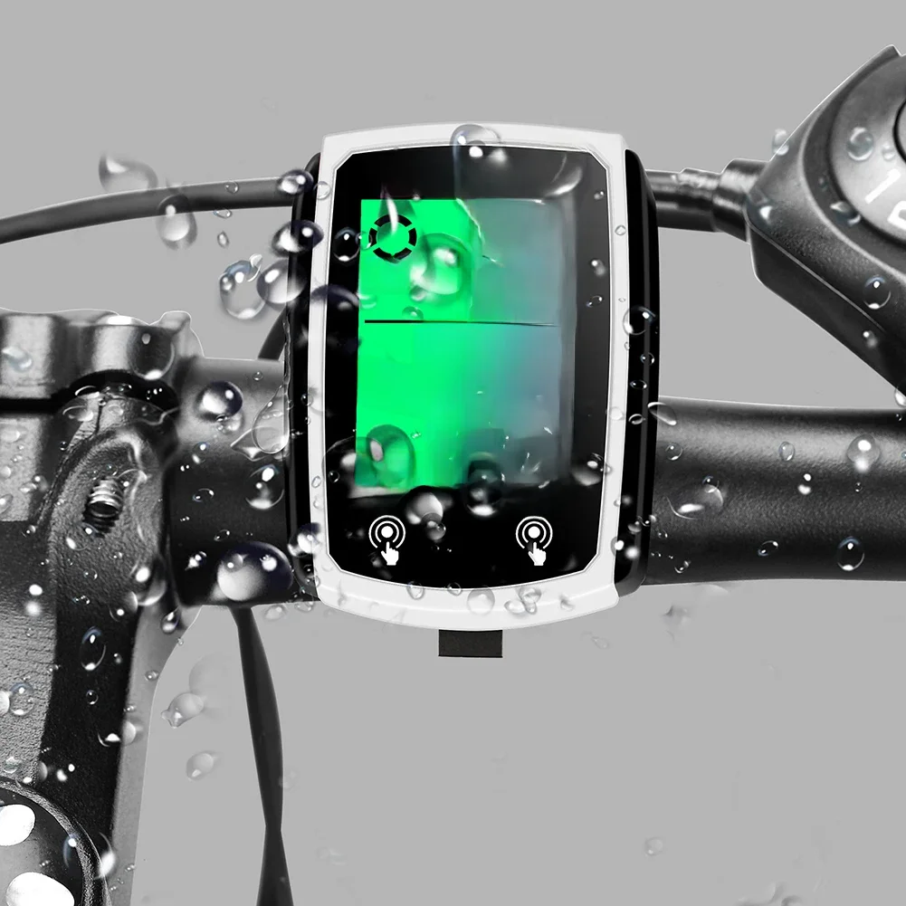 AliExpress ALLTOO Backlight Waterproof Bicycle Wired Speedometer Bike LCD Computer Speed Odometer English ABS Black Red White Bicycle Accessories